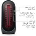 thumbnail image 3 of Alienware Aurora R14 Liquid Cooled Gaming Desktop - AMD Ryzen 9 5900, 32GB 3466MHz RAM, 1TB SDD + 2TB HDD, NVIDIA GeForce RTX 3080 10GB GDDR6X Graphics, VR Ready, USB-C, Windows 11 Home  Black, 3 of 3