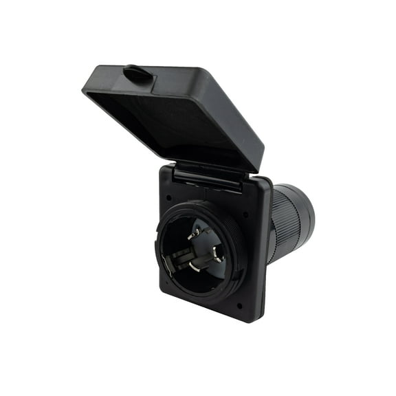 RV POWER INLET - 50A TWIST LOCK
