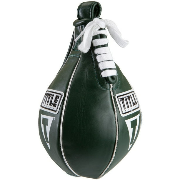 Title Boxing 4" X 7" Super Speed Bag Green