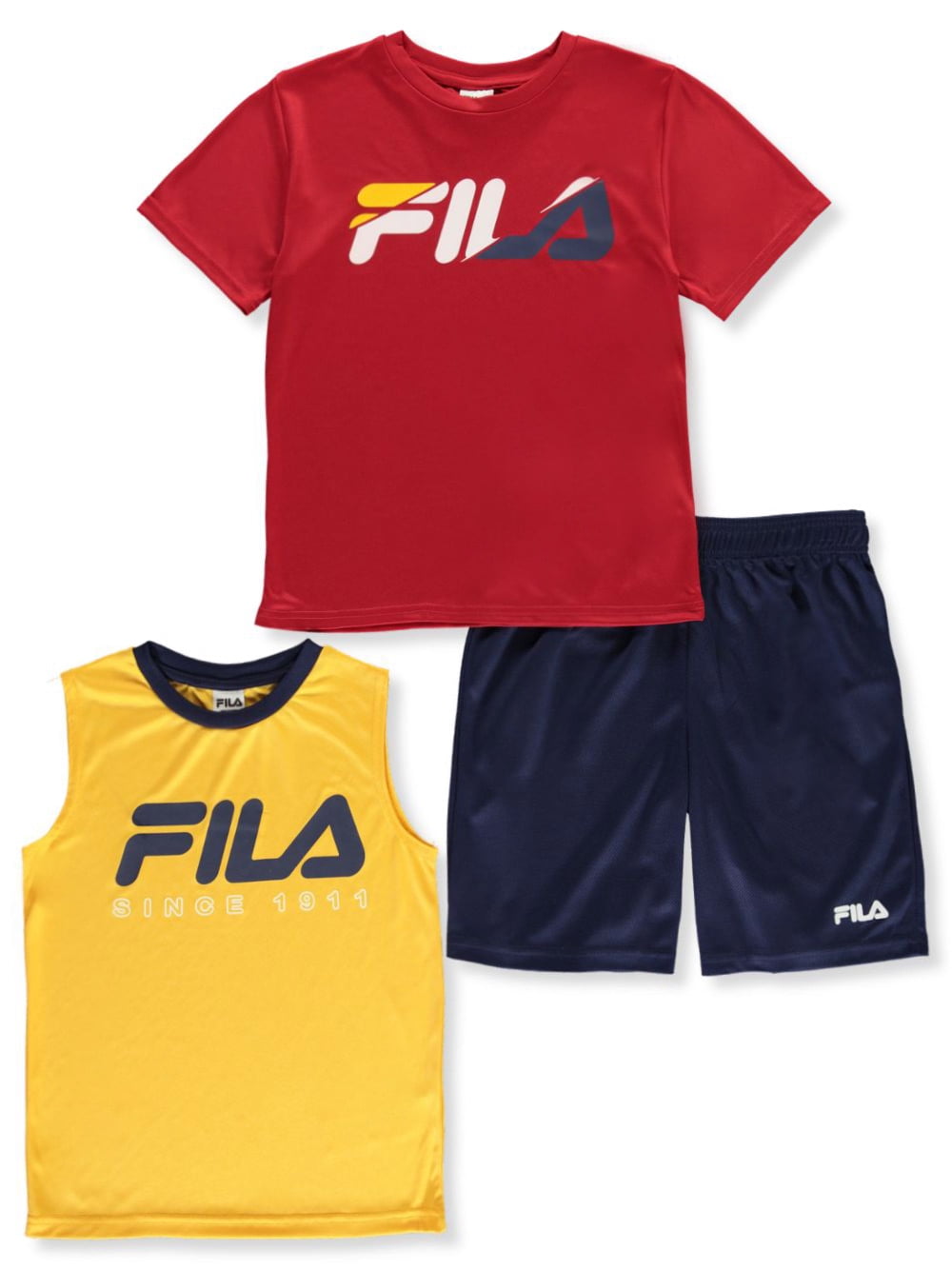 fila yellow outfit