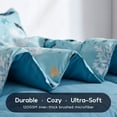 thumbnail image 4 of Sleep Zone Kids Twin Bedding Comforter Set - 5 Pieces Super Cute & Soft Bedding Sets & Collections with Comforter, Sheet, Pillowcase & Sham - Fade Resistant Easy Care (Little Fish), 4 of 6