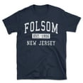 thumbnail image 1 of Folsom New Jersey Classic Established Men's Cotton T-Shirt, 1 of 1