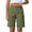Green, variant on Arrival High Waist Casual Button Front Pocket Denim Shorts With Comfortable Fit And Versatile Style under Skirt Shorts for Women