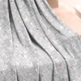 thumbnail image 3 of Gray Christmas Snowman Pattern Blanket,Comfortable Soft Flannel Throw Blanket,All Season,Warm Lightweight Blankets for Sofa Bed Couch Living Room Chair,50"x60", 3 of 4
