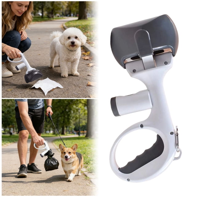 BotaniNest Portable Poop With Waste Dispenser Leakproof Sanitary Waste For Outdoor Walks And Yard