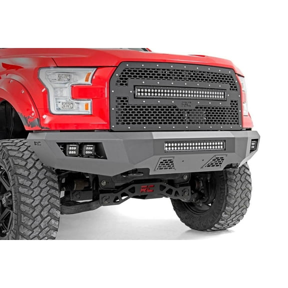 Rough Country Heavy Duty LED Front Bumper for 2015-2017 Ford F-150 - 10770