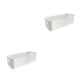 thumbnail image 3 of Moyic White Sturdy And With Polished Sides Odorless Use Basket Storage Long-term Environmentally With Storage Durable Blanco 2piezas, 3 of 6