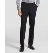 Tallia Mens Classic fit Dress Pants 30 / 30 Black Solid