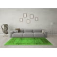 thumbnail image 3 of Ahgly Company Indoor Rectangle Oriental Green Industrial Area Rugs, 7' x 10', 3 of 4