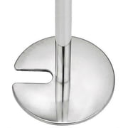 2 Crowd Control Stanchions Stand Queue Line Post Barrier Retractable Belt Red