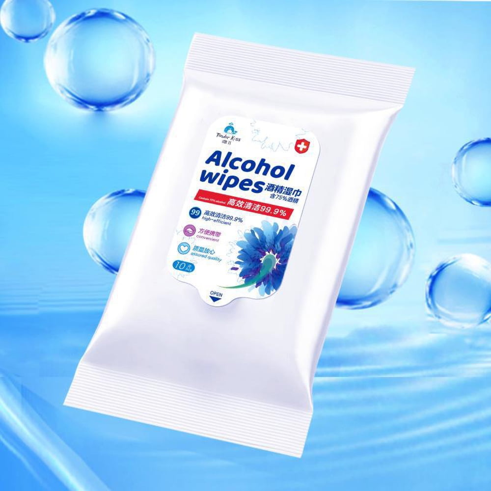 portable alcohol wipes