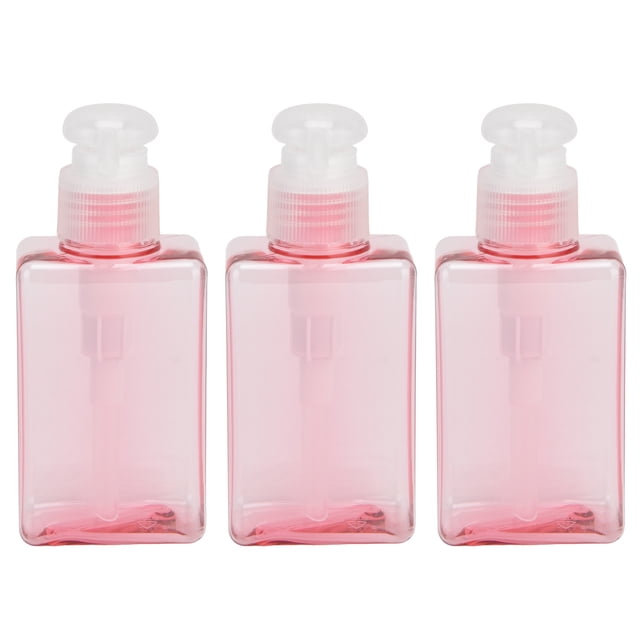 Botella de viaje vacía, botella de plástico recargable de 3 piezas de 100 ml, botella de viaje, innovación moderna Jadeshay A