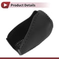 thumbnail image 4 of Cubierta de Pomo de Cambio Antideslizante Unique Bargains para Toyota Corolla 2014-2018 en Cuero Sintético Gris, 4 of 6
