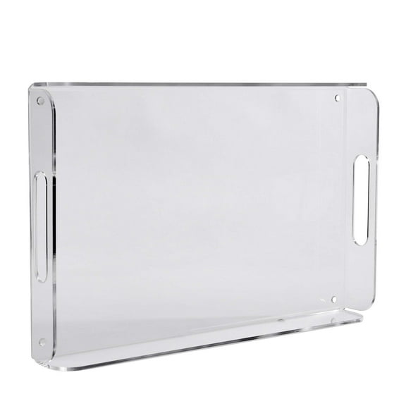 Creative Gifts International  Acrylic Handled Tray - Silver