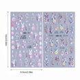 thumbnail image 3 of Spring Summer Easter 3D Flower Nail Stickers Relief Art Decals For Acrylic Nail Art Designs Manicure DIY Decoration, 3 of 3
