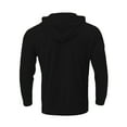 thumbnail image 4 of Waffle Hoodies for Men Drawstring Sweatshirt V Neck Tops Long Sleeve Hooded Pullover Casual Sweater Sports Golf Hoodies Classic Plain Pullovers Lightweight Outdoor Sweatshirts, 4 of 7
