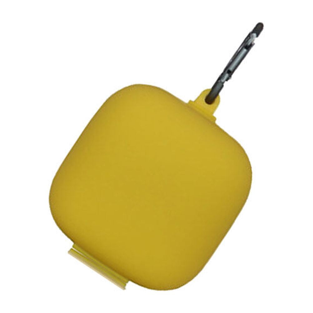 HAMPPLIES Travel Friendly Headphone Protection Box in Yellow for Earphone Users 1Pcs Back to School