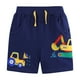 thumbnail image 1 of Odeerbi 2-8 Años Niños Bermudas Deportivas de Verano Camión Excavador Bordado Pantalón Corto Atlético de Algodón Bonito Pantalón Corto Transpirable, 1 of 6