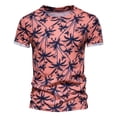 thumbnail image 1 of DPTALR T-shirt de Sport Imprimé à Manches Courtes pour Homme Été Slim, 1 of 3