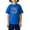 Blue, variant on THIRD GRADE Letter Print Summer Graphic T-shirts for Outdoor Sports and Daily Wearing, Young Boys T-Shirts, Size from 3-13Y