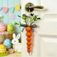 thumbnail image 5 of Junepar Easter Decorations Wooden Carrot Ornaments Easter Carrot Hanging Ornament Craft for Tree 8pcs Wooden Carrot with Bead String Tree Hanging Decorations, 5 of 7