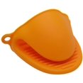 thumbnail image 3 of Pinzas de mano con aislamiento térmico Accesorios de cocina Pinzas de mano de silicona antiescaldaduras 2 naranja, 3 of 5