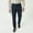 Navy Blue, variant on Men's Light-Weight Cotton Blend Dress Pants - Breathable Straight Fit for Office & Travel