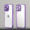 thumbnail image 1 of TECHCIRCLE Translucent Clear Case for iPhone 14 Pro Max, Anti-Fingerprint Anti-Scratch Slim Thin Matte Not-Yellowing Hard PC Back TPU Bumper Shockproof Phone Cover for iPhone 14 Pro Max 6.7", Purple, 1 of 8