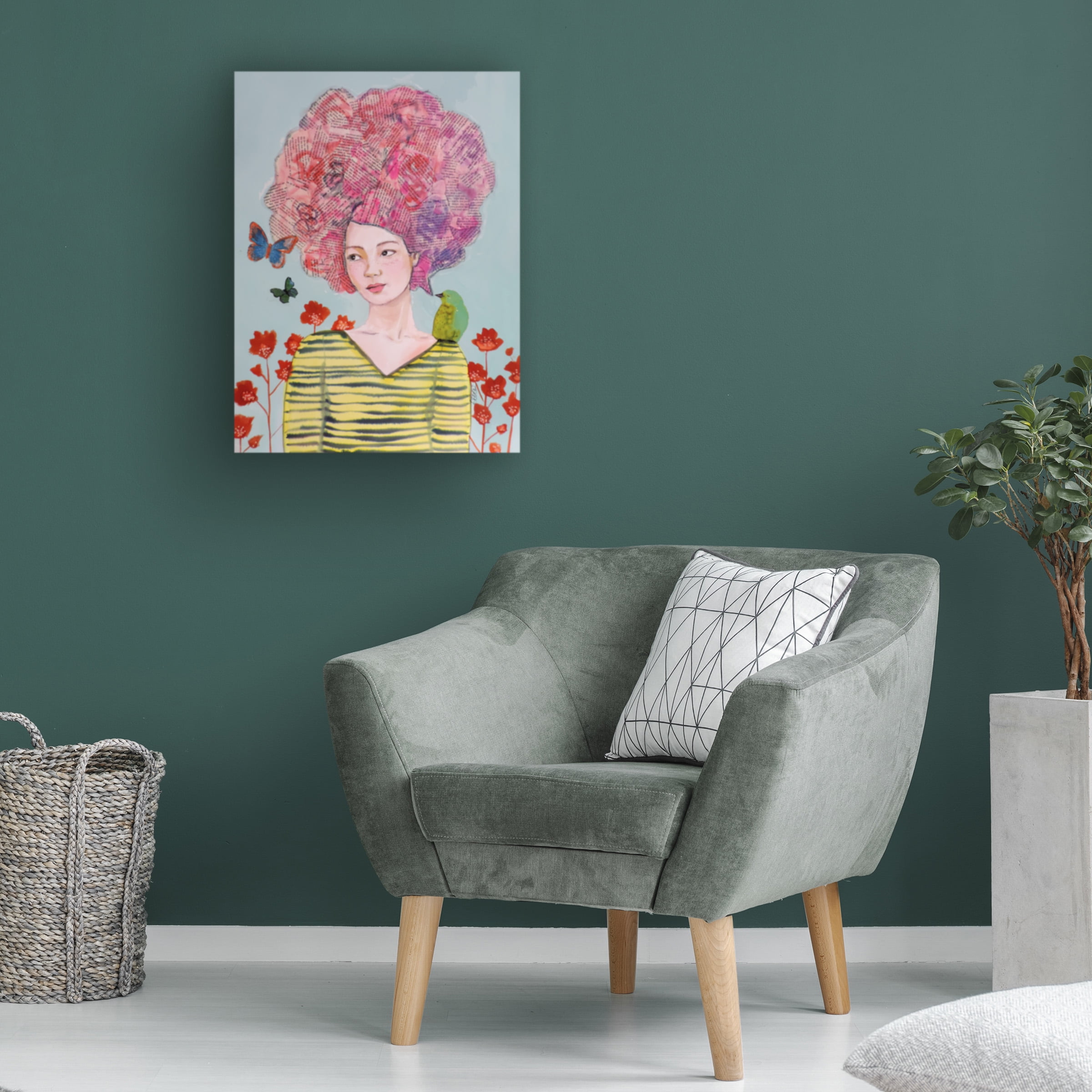 Sylvie Demers 'Histoires Deeenfance' Canvas Art