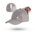 thumbnail image 2 of Women's Ponytail Hat Running Tennis And Hat, 2 of 4