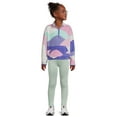 thumbnail image 5 of Athletic Works Girls Cozy Leggings, Sizes 4-18 & Plus, 5 of 5
