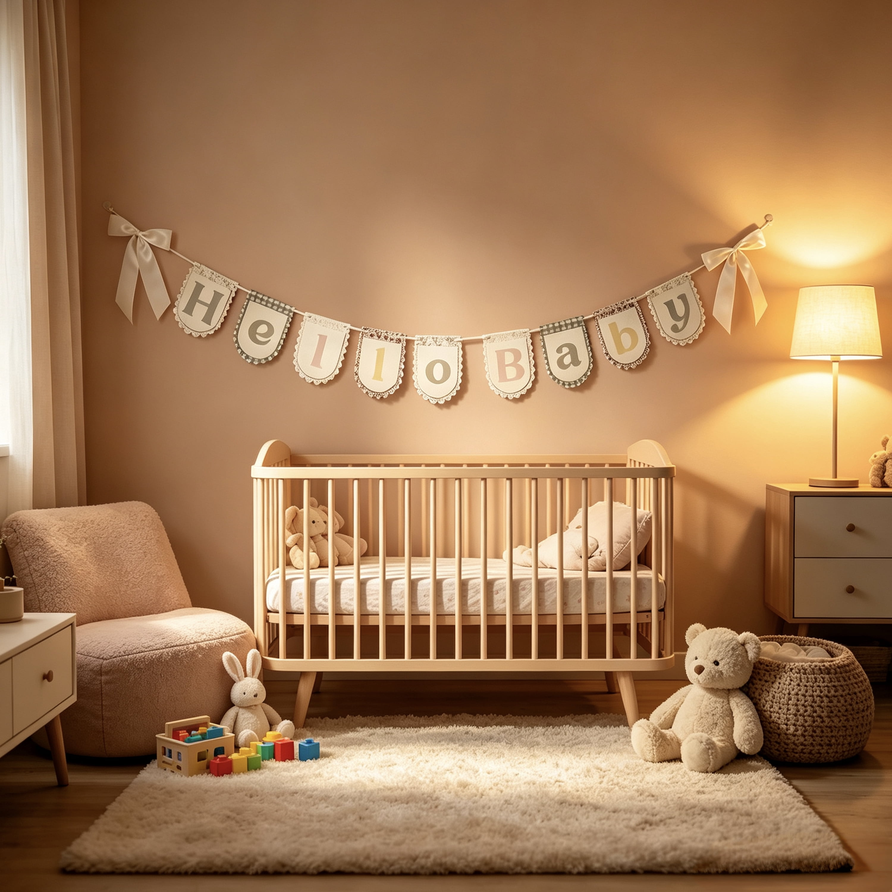 Way to Celebrate "Hello Baby" Banner