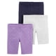 thumbnail image 1 of Pantalones cortos de bicicleta Simple Joys de Carter's para niñas, paquete de 3, 1 of 3