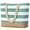 Green, variant on Beach Bags for Women Large Canvas Jute Beach Tote Waterproof Sandproof Swim Pool Bag Travel Vacation Essentials