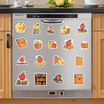 thumbnail image 4 of Educational Fridge Magnet Cute Refrigerator Magnet Bookish Magnetic Sticker Happy Magnet Colorful Decorative Magnet for Metal Surface Fridge Whiteboard, 4 of 4