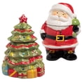 thumbnail image 7 of Gibson Home Jovial St. Nick 7.5" Santa Cookie Jar - Hand Painted – Stoneware (113253.01) 935100750M, 7 of 7