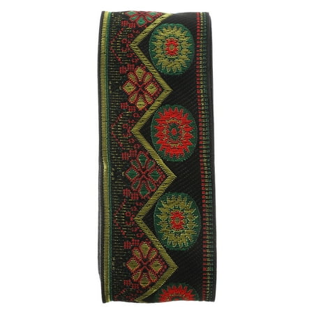 

FRCOLOR Ethnic Style DIY Clothing Accessories Embroidery Flower Pattern Ribbon