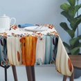 thumbnail image 4 of Pumpkins Fall Table Cloth Waterproof Tablecloths, Thanksgiving Eucalyptus Leaves Farmhouse Tablecloth Dining Table Cover for Kitchen Party Tabletop Outdoor, Rectangle Tablecloth 54x108 Inch, 4 of 9