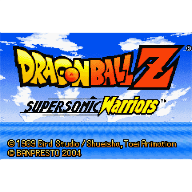 GBA Game: Dragon Ball Z: Supersonic Warriors