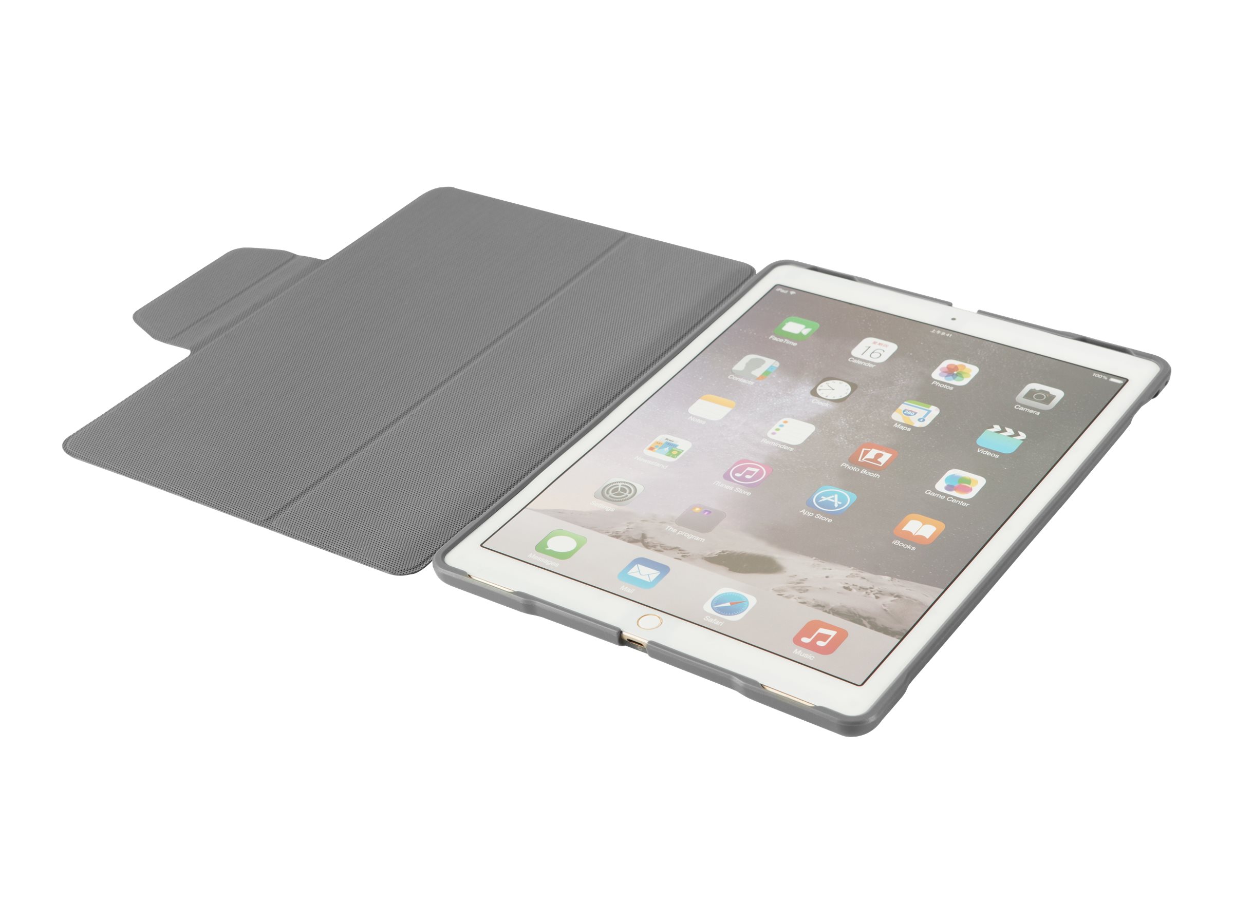 Targus 3D Protection Case - Flip cover for tablet - rugged - polyurethane - gray - 12.9" - for Apple 12.9-inch iPad Pro (1st generation, 2nd generation) - image 5 of 17