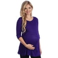 thumbnail image 3 of Women's Solid Maternity Tunic, 3 of 5