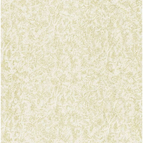 Cotton Fairy Frost Metallic Glitter Gold on White Cotton Fabric Print by the Yard (CM0376-TWIN-D)