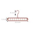 thumbnail image 5 of Space Saver Hangers for Clothes Multifunctional Clothes Hangers Closet Organizer Hook Rack-1 PCS,Pink, 5 of 9