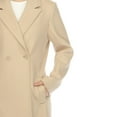 thumbnail image 5 of White Mark Women's Long Sleeve Classic Double-Breasted Walker Coat, 5 of 6