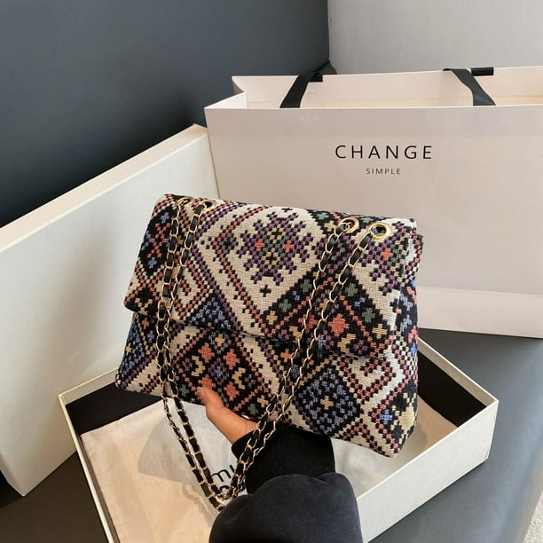 Bolso de mano de moda de primavera y verano, bolso bandolera, bolso de mujer, uso versátil