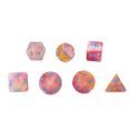 thumbnail image 1 of 7 Die dés Ensemble Polyèdre Acrylique dés Table Multi Couleur de Jeu dés pour Jeu de Rôle de Conseil de Type 5, 1 of 8