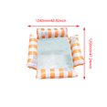thumbnail image 3 of Cama Flotante Inflable WDOplteas PVC Playa Al Aire Libre, 3 of 9