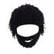 thumbnail image 1 of Gorro de punto Yinane para barba Negro L, 1 of 8