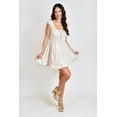 thumbnail image 1 of Vestido Corto de Lino Roman Fashion Juvenil 54390 Beige M, 1 of 6