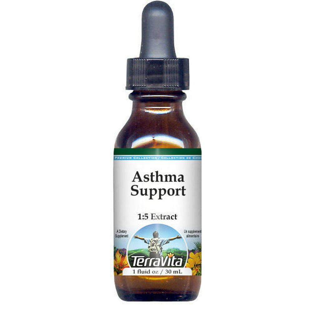 Asthma Support Glycerite Liquid Extract (15) No Flavor (1 oz, Zin